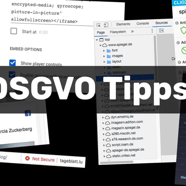 DSGVO ein Jahr später: Tipps zum Thema Datenschutz für deine Webseite