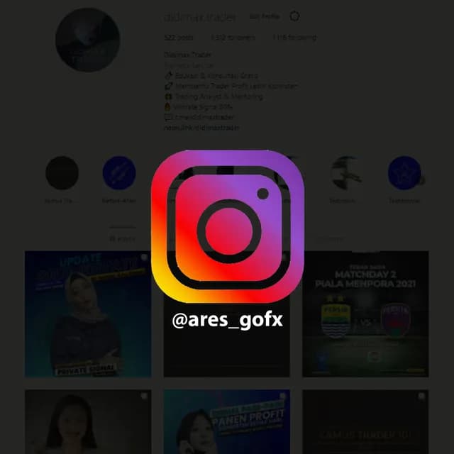Halaman Instagram