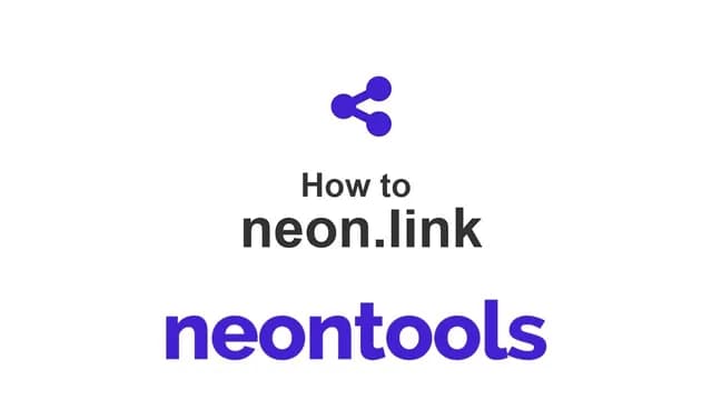 Create link collections for your Instagram bio with neon.link (for free)