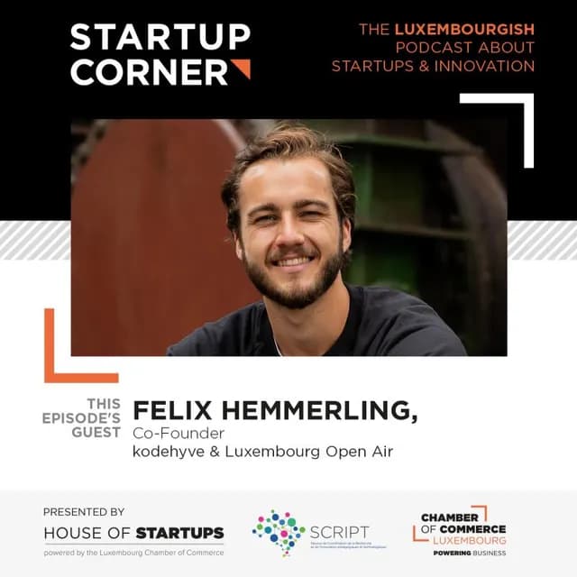 Startup Corner - Felix Hemmerling - kodehyve